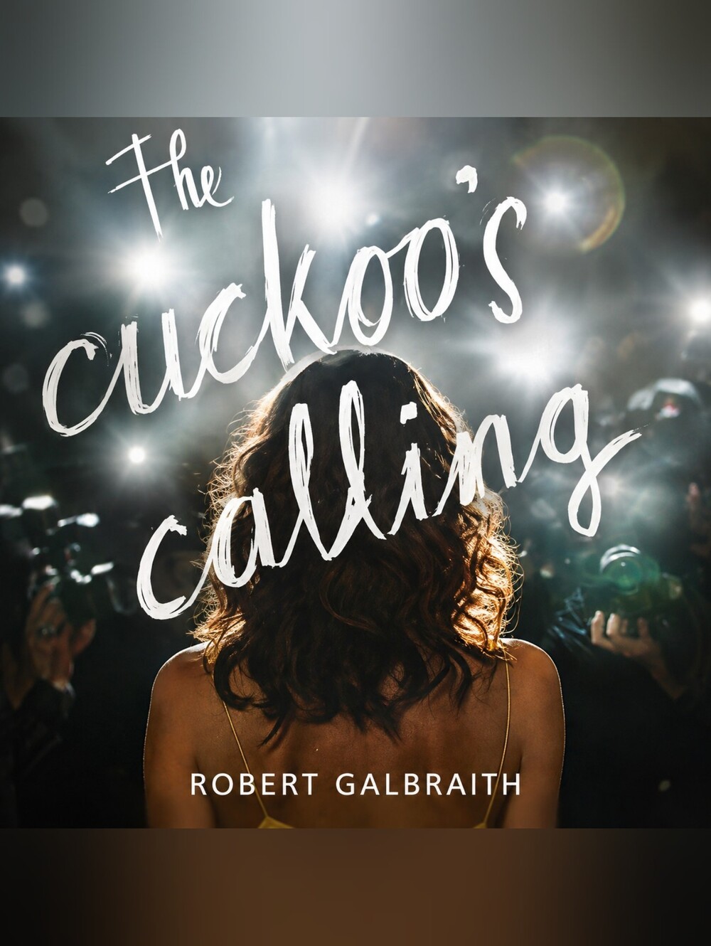 The Cuckoo's Calling by Robert Galbraith — Gold Strap Dress Cover